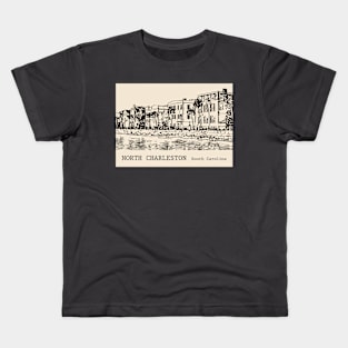 North Charleston South Carolina Kids T-Shirt